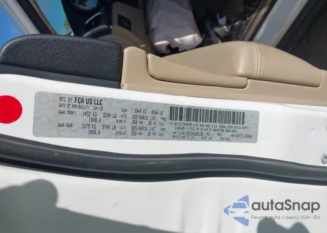 2017 Jeep Grand Cherokee Limited 4X2 z USA, uszkodzony, nr VIN 1C4RJEBG2HC696138